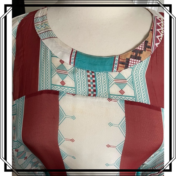 Issa London Dress ..Circa 2000 100% Silk poncho tunic dress - Picture 5 of 10